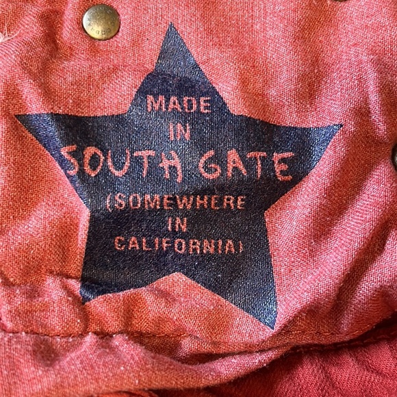 Adriano Goldschmied AG Stevie Slim Straight Ankle Jeans Red Orange Women Size 27 - Picture 11 of 12